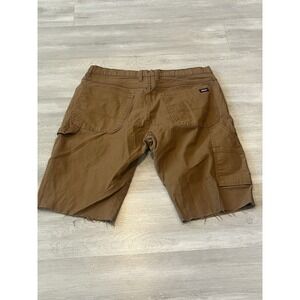 Men's Dickies Utility Carpenter Canvas Brown Shorts 36
